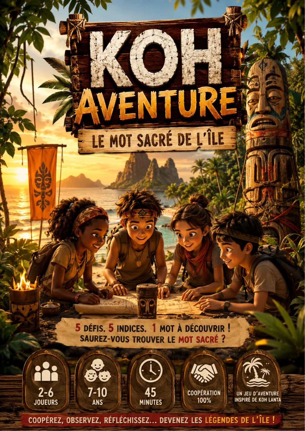 Koh Aventure – Le Mot Sacré de l’Île