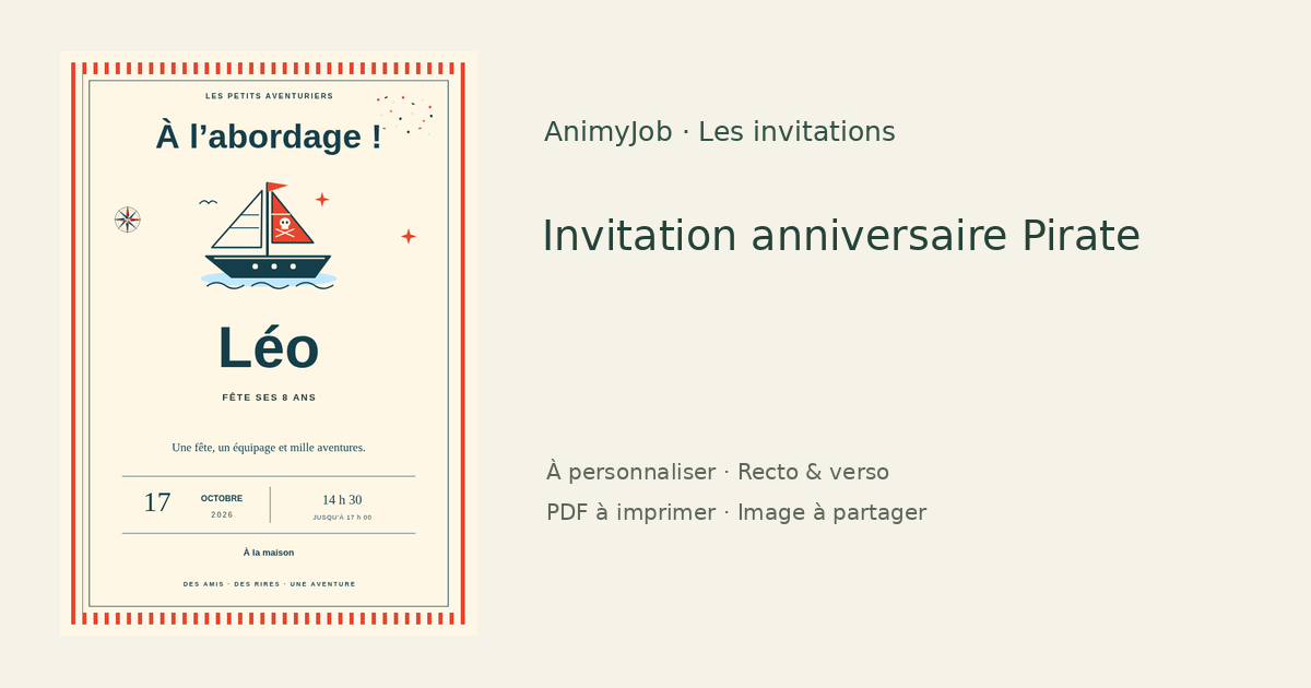 Générateur gratuit d’invitations anniversaire Escape Game à personnaliser