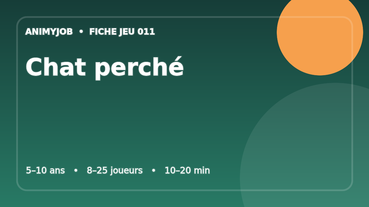 Illustration du jeu Chat perché