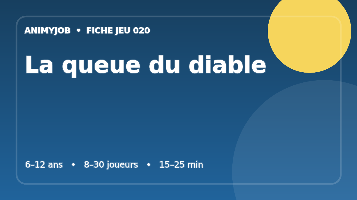 Illustration du jeu La queue du diable