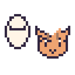 Pixel art Baymax mini et Tigrou mini, grille 32 × 32