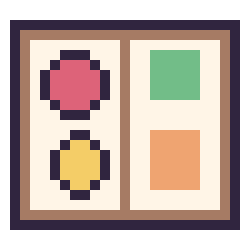 Pixel art Bento, grille 24 × 24