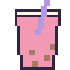 Pixel art Boba, grille 24 × 24