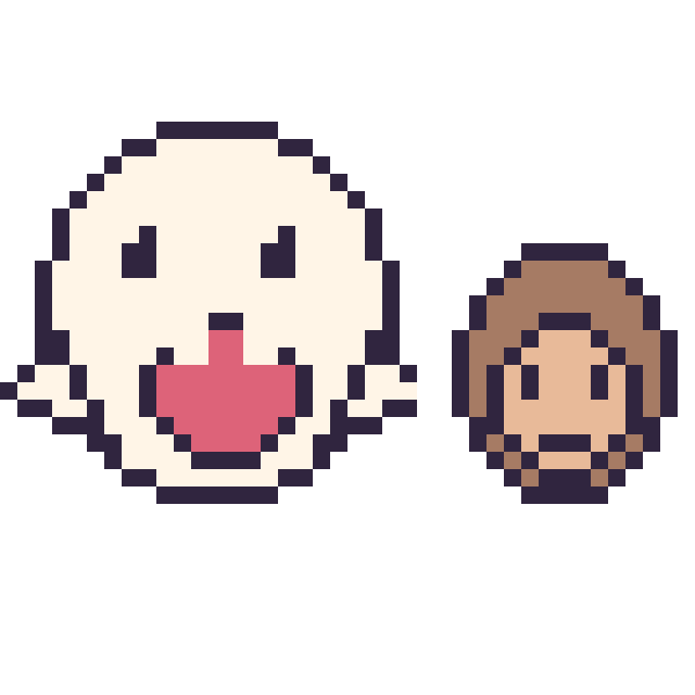Modèle de pixel art Boo et Donkey Kong mini sur une grille de 40 par 40 cases