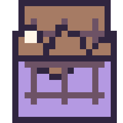 Pixel art Chocolat au chocolat, grille 20 × 20