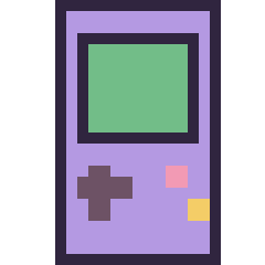 Pixel art Console, grille 24 × 24