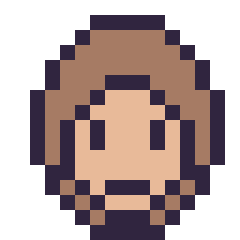 Pixel art Donkey Kong mini 16 × 16, grille 16 × 16