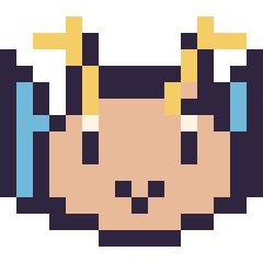 Pixel art Dracolosse mini 16 × 16, grille 16 × 16