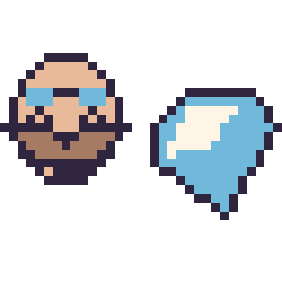 Pixel art Dr Eggman mini et Diamant Minecraft 16 × 16, grille 32 × 32