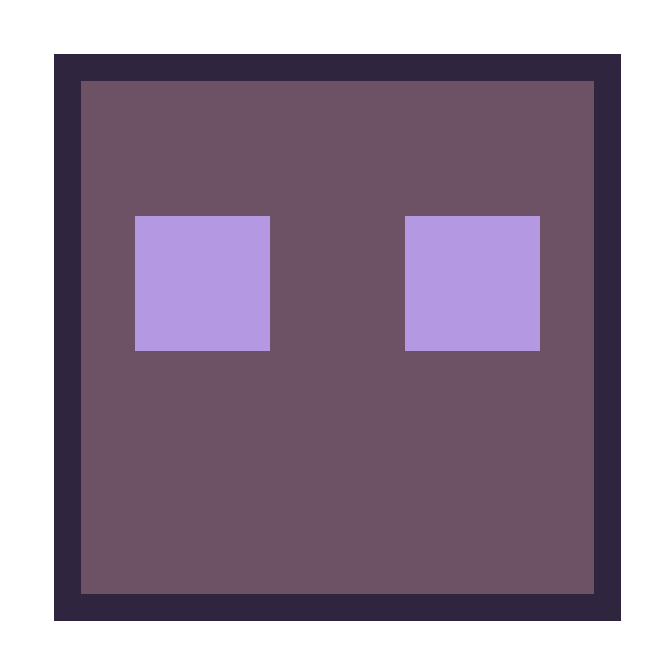 Modèle de pixel art Enderman sur une grille de 24 par 24 cases
