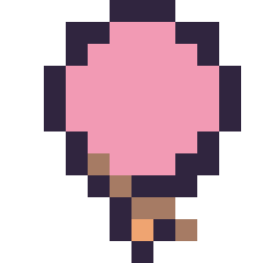 Pixel art Glace simple 12 × 12, grille 12 × 12