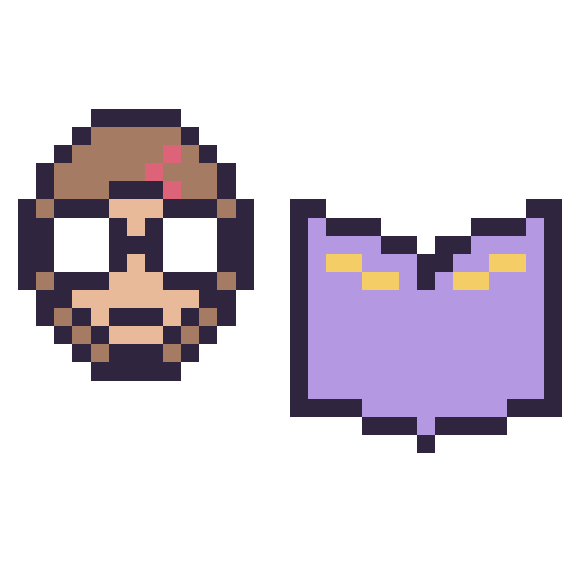 Modèle de pixel art Harry Potter mini et Livre enchante Minecraft 16 × 16 sur une grille de 32 par 32 cases