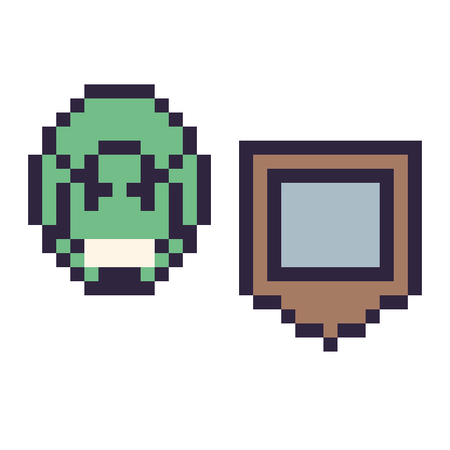 Modèle de pixel art Hulk mini et Bouclier Minecraft 16 × 16 sur une grille de 32 par 32 cases