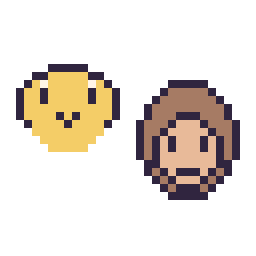 Pixel art Koopa mini et Donkey Kong mini, grille 32 × 32
