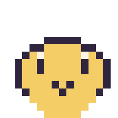 Pixel art Koopa mini 16 × 16, grille 16 × 16