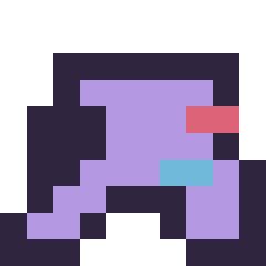 Pixel art Manette simple 10 × 10, grille 10 × 10
