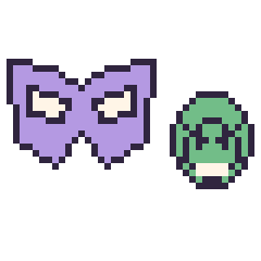 Pixel art Masque de super-héros et Hulk mini, grille 40 × 40
