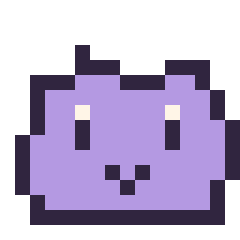 Pixel art Métamorph mini 16 × 16, grille 16 × 16