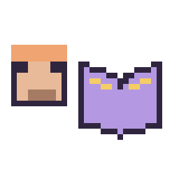 Pixel art Alex Minecraft 16 × 16 et Livre enchante Minecraft 16 × 16, grille 32 × 32