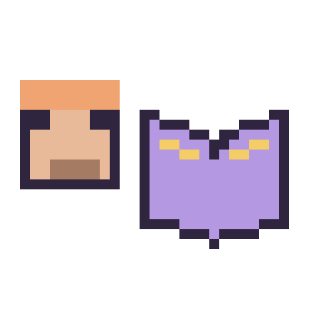 Modèle de pixel art Alex Minecraft 16 × 16 et Livre enchante Minecraft 16 × 16 sur une grille de 32 par 32 cases