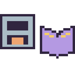 Pixel art Four Minecraft 16 × 16 et Livre enchante Minecraft 16 × 16, grille 32 × 32