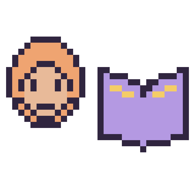 Modèle de pixel art Ron Weasley mini et Livre enchante Minecraft 16 × 16 sur une grille de 32 par 32 cases