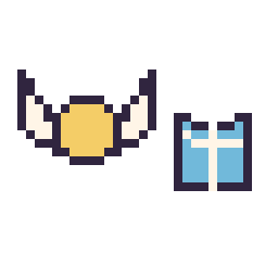 Pixel art Vif d’or mini et Livre simple 10 × 10, grille 32 × 32