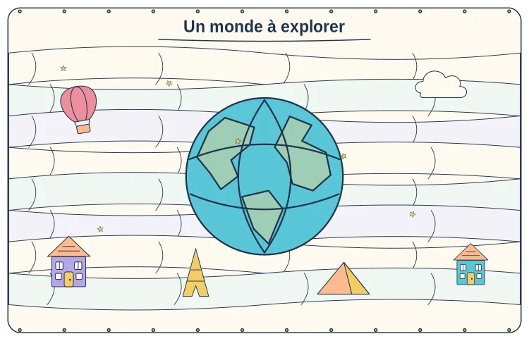 Poster collaboratif : Les pirates au trésor