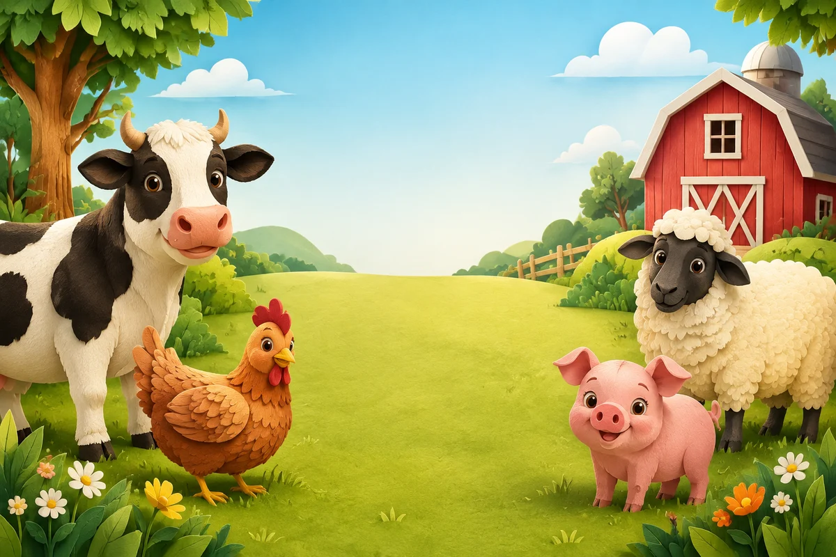 Quiz éducatif enfant sur Animaux de la ferme