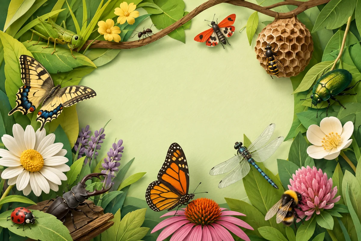Quiz éducatif enfant sur Insectes
