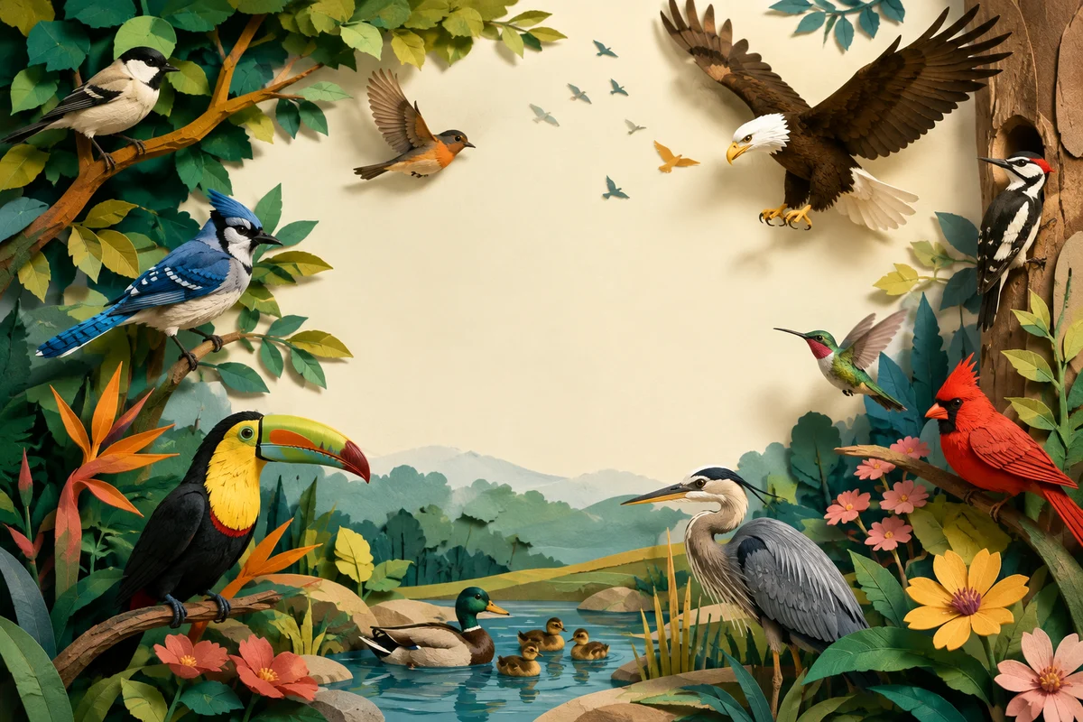 Quiz éducatif enfant sur Oiseaux