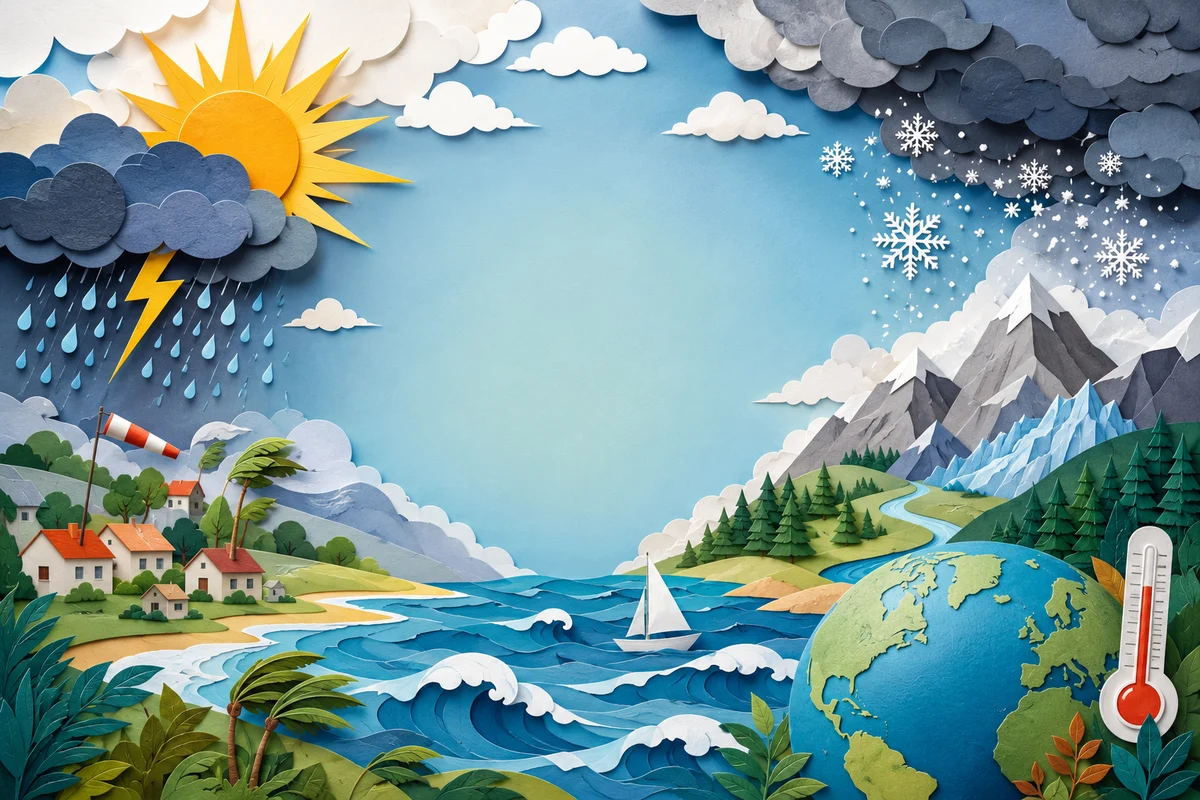 Quiz éducatif enfant sur Météo et climat