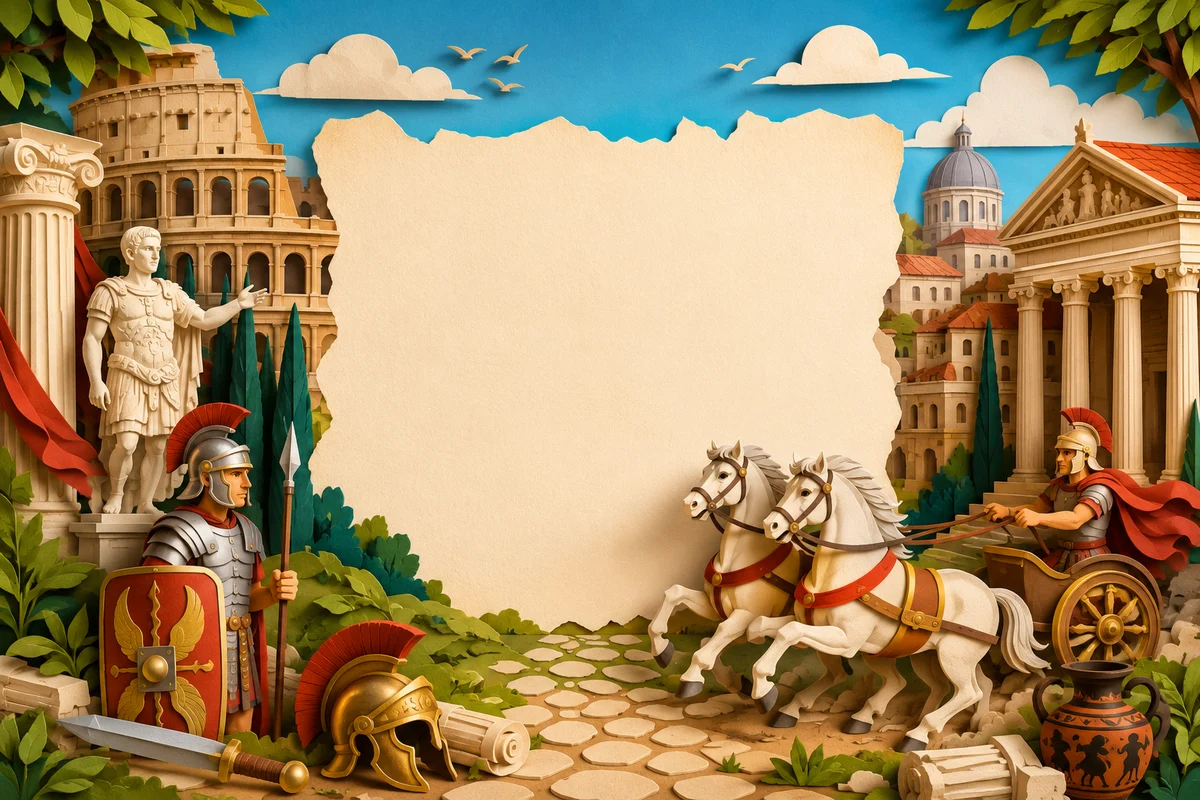 Quiz éducatif enfant sur Rome antique