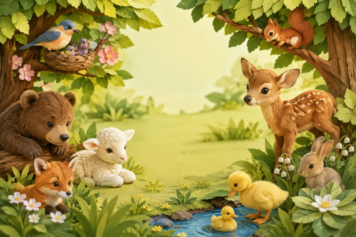Quiz Bébés animaux maternelle