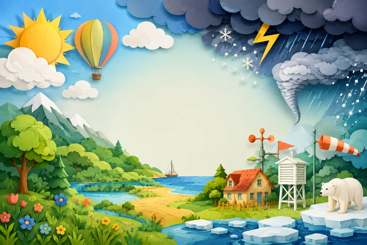 Quiz Météo et climat maternelle