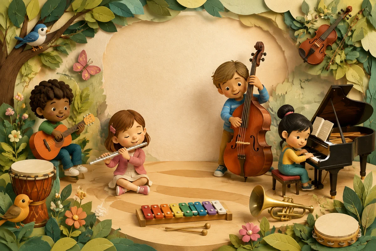 Quiz Musique et instruments maternelle