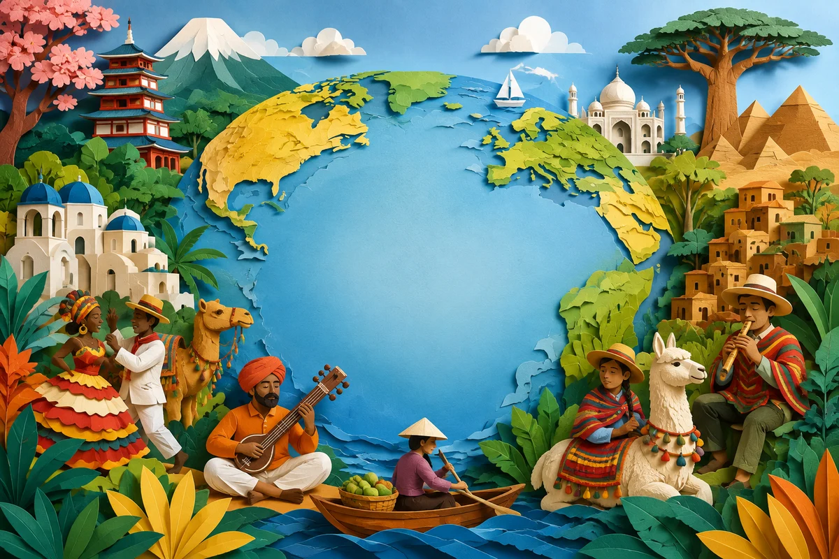 Quiz Pays du monde pour une soirée