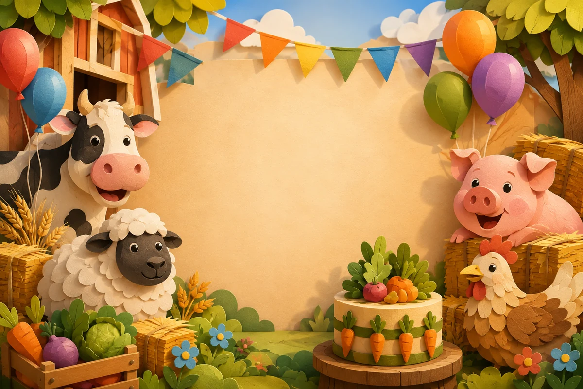 Quiz Animaux de la ferme pour un anniversaire
