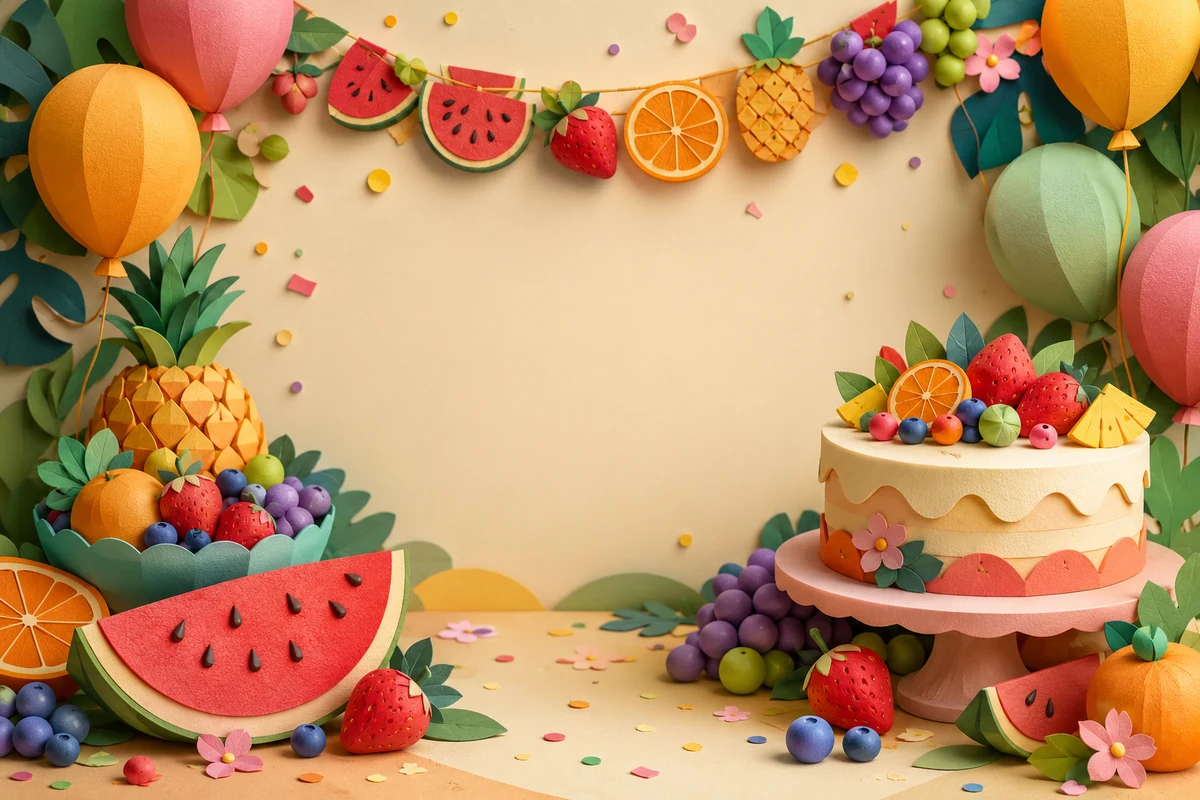Quiz Fruits pour un anniversaire