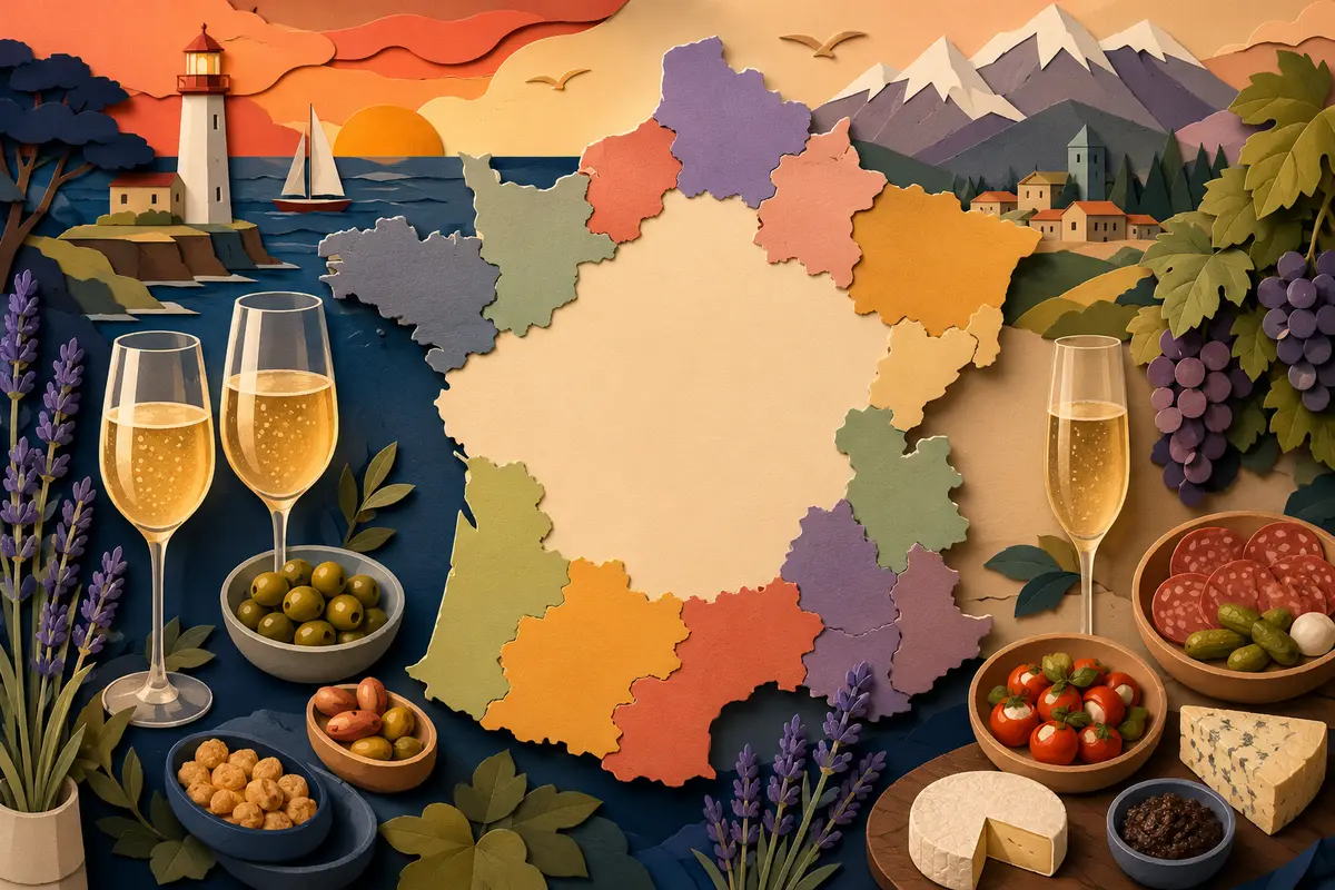 Quiz Régions de France pour l’apéro