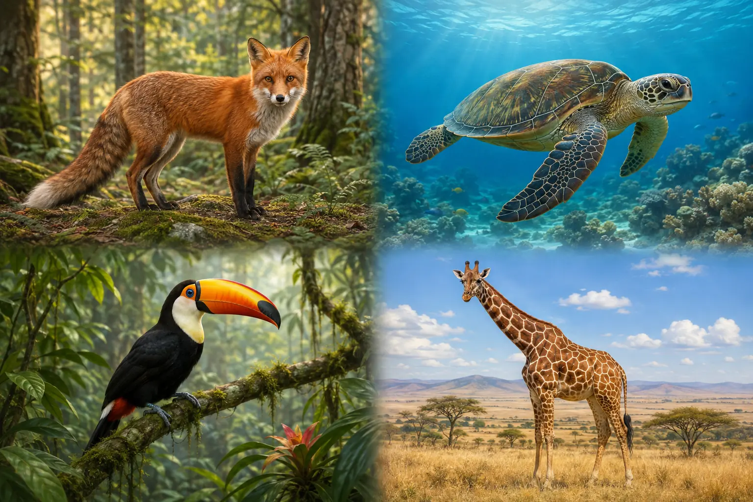 Quiz en images Animaux 6-8 ans : 20 défis visuels