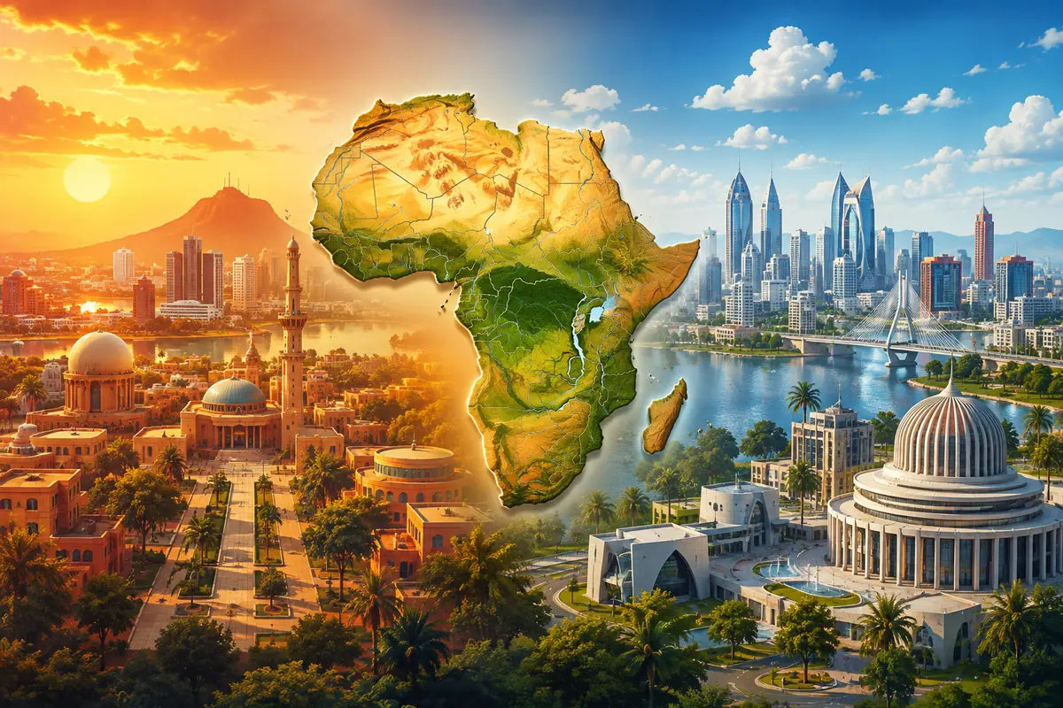 Vrai ou faux Capitales d’Afrique 10-12 ans : 20 questions avec réponses