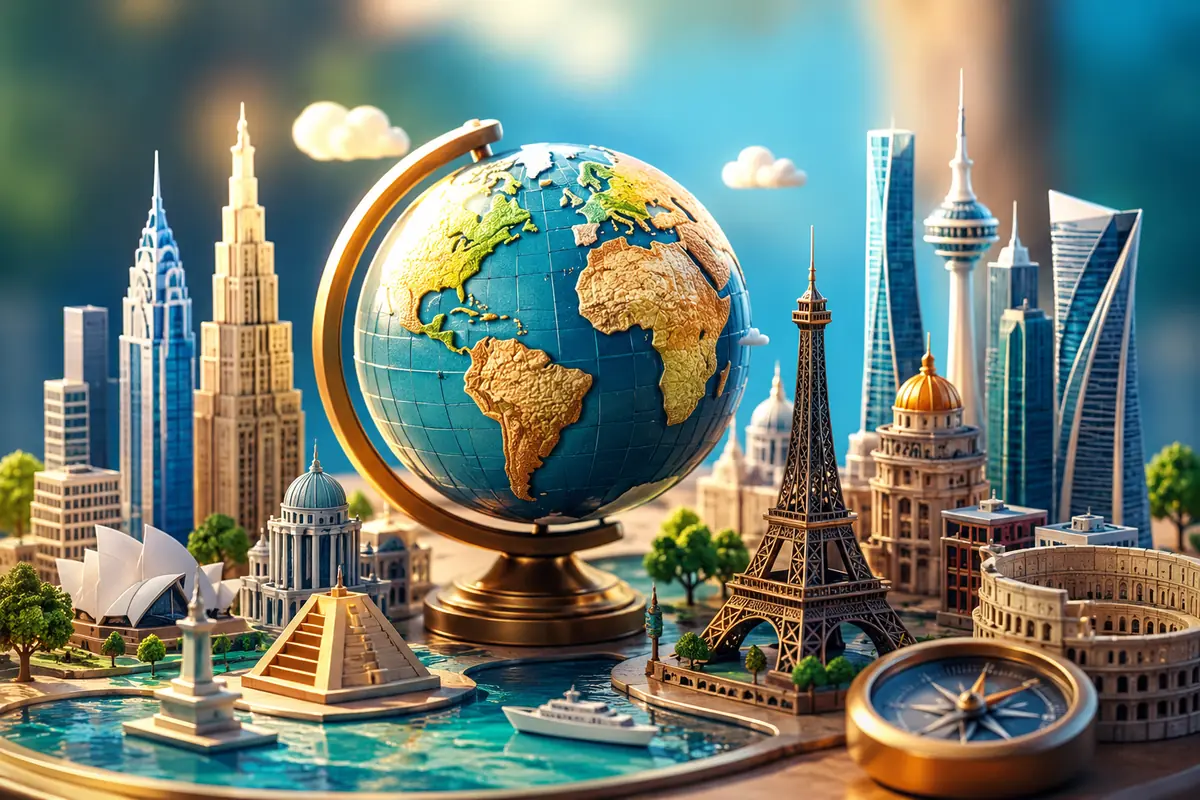 Quiz Capitales du monde 8-10 ans : 20 questions avec réponses