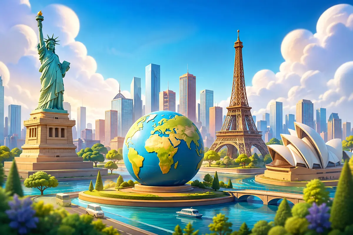 Quiz débutant Capitales du monde : 20 questions pour commencer