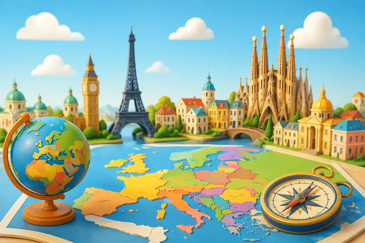 Quiz Capitales d’Europe facile : 20 questions accessibles