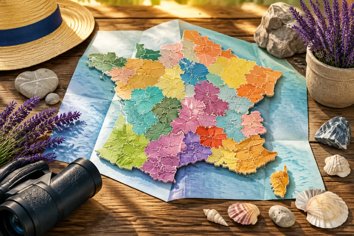 Quiz Départements français 8-10 ans : 20 questions avec réponses