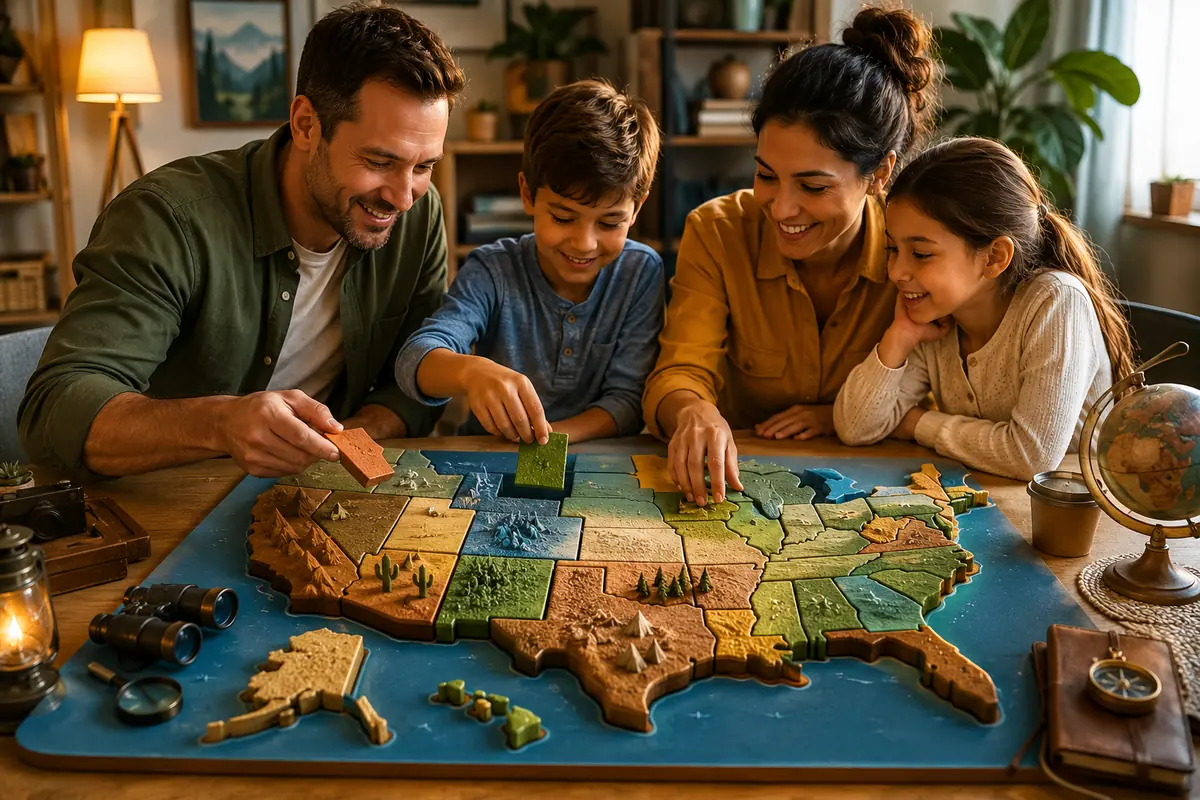 Quiz États des États-Unis en famille : 20 questions enfants et adultes