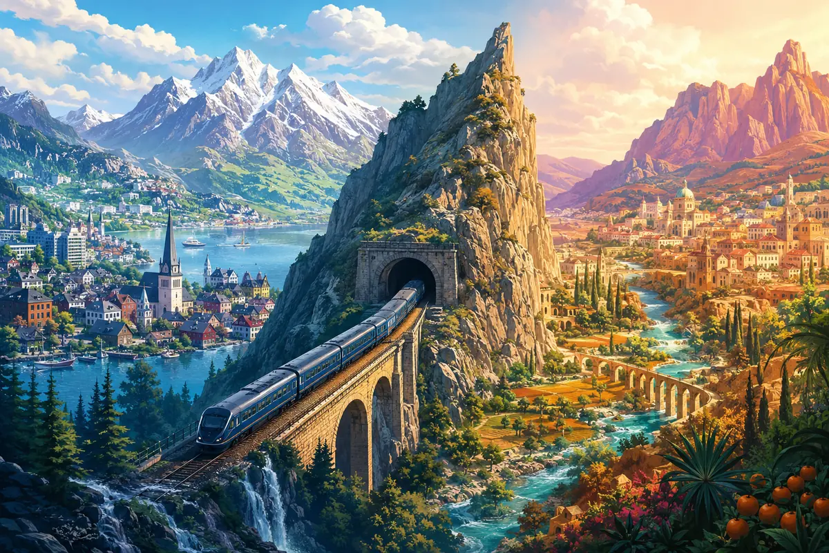 Quiz Frontières et pays voisins 12-14 ans : 20 questions avec réponses