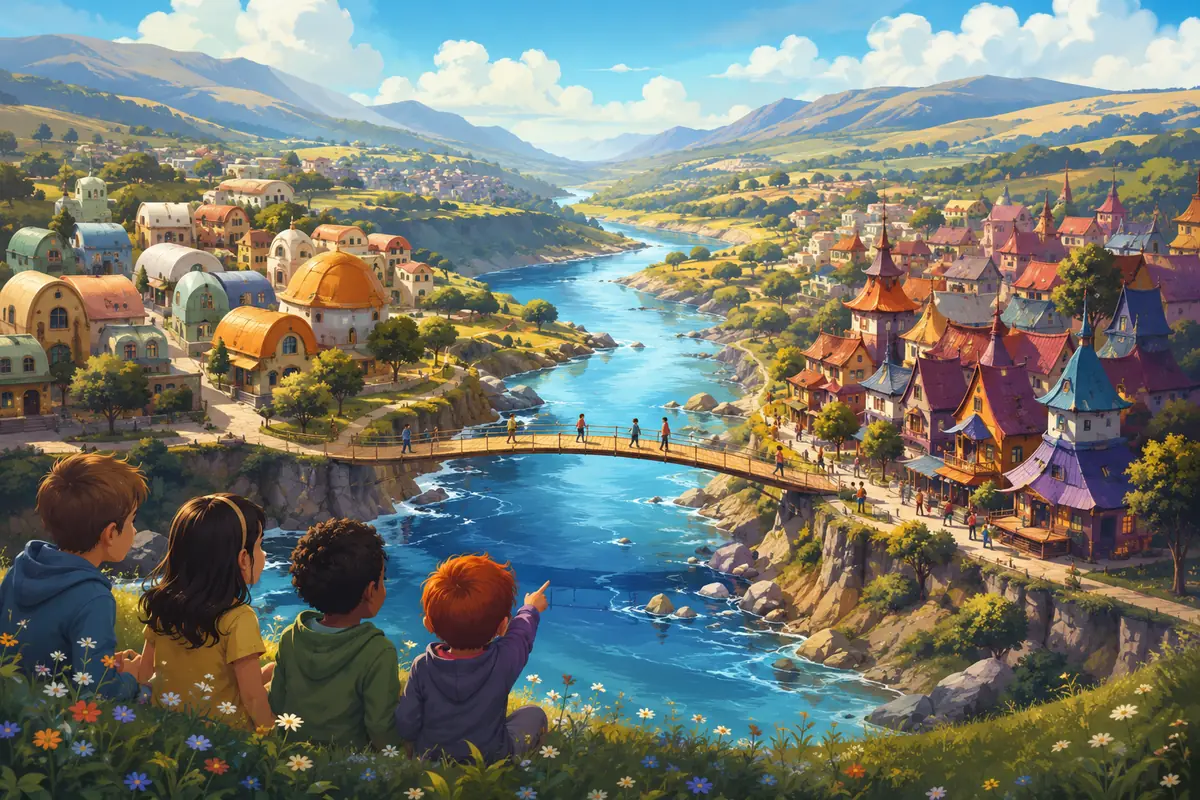 Quiz Frontières et pays voisins 8-10 ans : 20 questions avec réponses