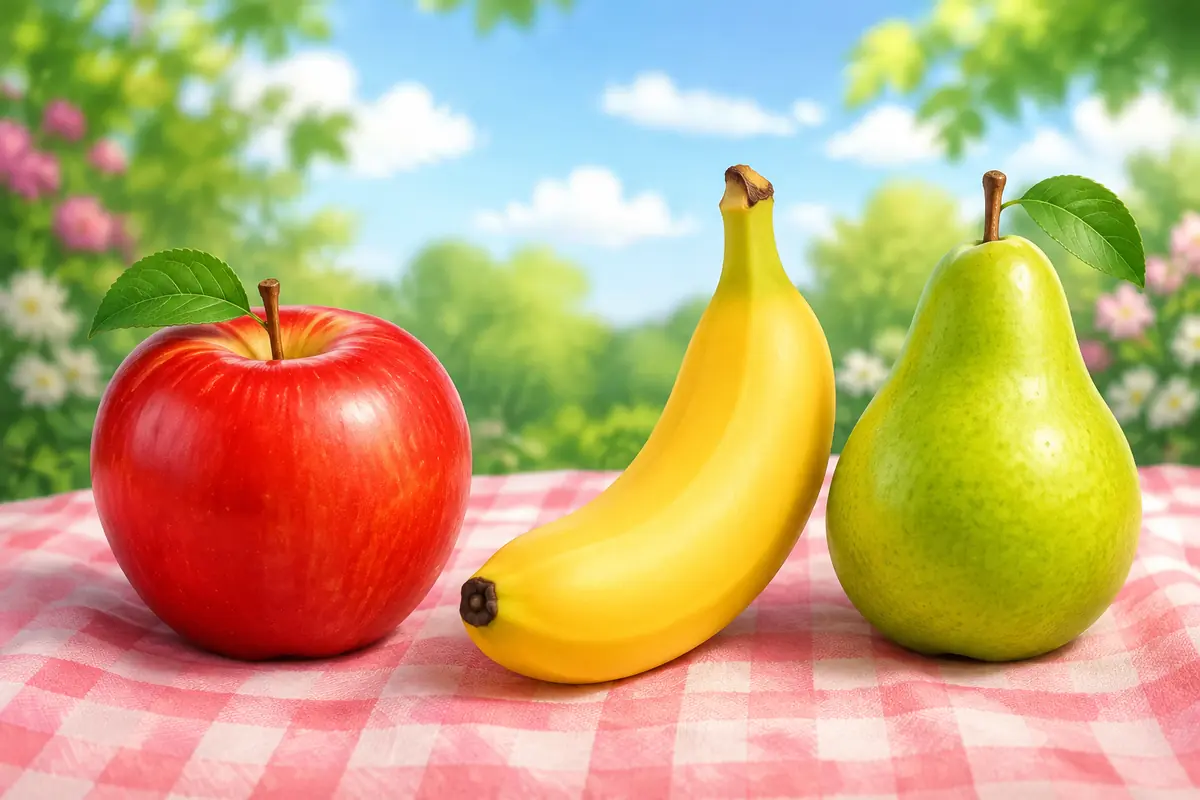 Quiz Fruits 4-5 ans : 20 questions avec réponses